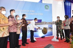 Gubernur Sumut resmikan IPAM Denai