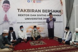 Universitas Jambi gelar takbir virtual diikuti keluarga besar
