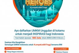 BNI gelar UMKM  Heroes untuk peningkatan promosi produk lokal