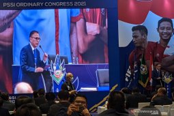 Ketum PSSI beri pujian khusus kepada suporter saat kongres