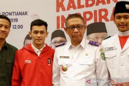 Gubernur Sutarmidji berharap Veddriq Leonardo jadi inspirasi pemuda Kalbar