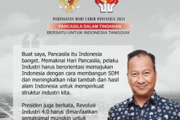 Pancasila bangkitkan industri di Tanah Air
