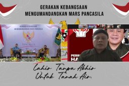 BPIP apresiasi gerakan kebangsaan kumandangkan Mars Pancasila di Kota Kediri