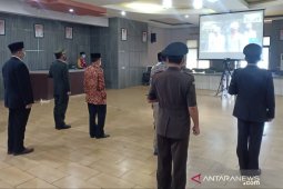 Forkopimda HST dengarkan arahan Presiden di Hari Lahir Pancasila