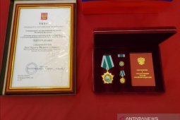 Isi dekrit Bintang Persahabatan pemerintah Rusia untuk Megawati
