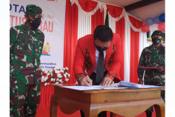 Pemkab Kapuas Hulu hibahkan lahan 84 hektare kepada TNI AD