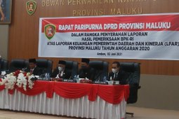 BPK berikan opini WTP atas laporan keuangan Pemprov Maluku 2020