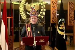 Gunakan kerawang gayo di Hari Pancasila, Bupati Aceh Tengah Shabela apresiasi Ketua MPR RI