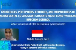 Mahasiswa FKG UI raih juara tiga kompetisi international