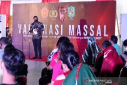 41,21 persen warga Medan telah divaksinasi