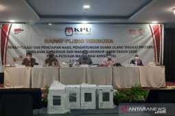 KPU Jambi tetapkan Haris-Sani  raih suara terbanyak PSU