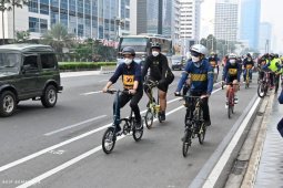 Menhub harapkan bersepeda menjadi kegiatan keseharian masyarakat