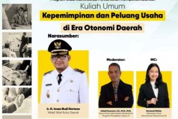 Wakil Wali Kota Depok beri kuliah umum mahasiswa vokasi UI tentang otda