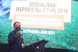 Menpora mulai sosialisasi Inpres sepak bola dari Jatim