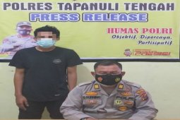 Polres Tapteng amankan terduga pelaku pembakaran mobil anggota DPRD Tapteng