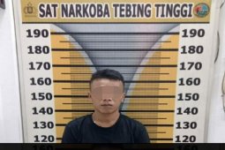Polres Tebing Tinggi bekuk seorang pria pemilik sabu
