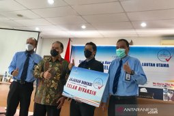 Cegah sebaran COVID-19, PT DLU tuntaskan vaksin kru kapal dan karyawan