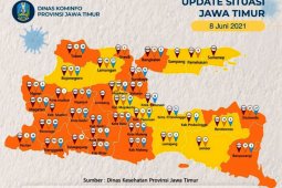 Kasus COVID-19 melonjak, Bangkalan masuk zona oranye