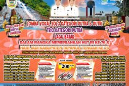 Pemkab Tapteng kembali gelar lomba vocal solo dan trio lagu Batak berhadiah ratusan juta