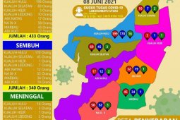 Positif COVID-19 di Labura capai 433 orang