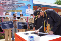 Lima desa di perbatasan RI-Malaysia deklarasikan stop BAB sembarangan