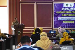 Dispendukpencapil Kabupaten Madiun Gelar Sosialisasi PKS Pemanfaatan Data Kependudukan