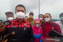Jembatan Mahkota II resmi dibuka, diberi nama Jembatan Achmad Amins