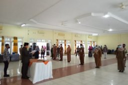 Sekda Langkat lantik delapan kepala UPT puskesmas