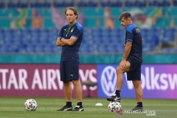 Mancini bidik semifinal Euro 2020 dan Italia tampil menghibur di laga pembukaan