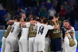 Italia kalahkan Turki 3-0 dalam laga perdana Euro 2020