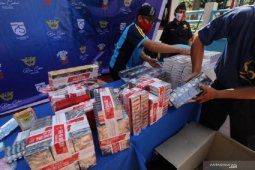 Pemkot Kediri gandeng Bea Cukai kampanyekan "Gempur rokok ilegal"
