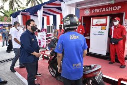 Pertashop hadir di pedesaan Ciamis, Erick Thohir apresiasi