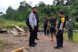 Tim gabungan disiagakan di pos pengawasan ilegal logging Kunpeh
