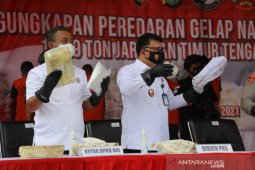 Kemenkumham gagalkan peredaran 1,129 ton sabu-sabu