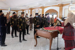 Bupati Muarojambi kukuhkan FK-BPD Muarojambi