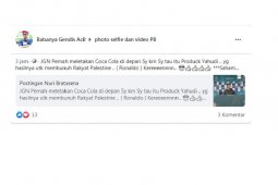 Hoaks, Cristiano Ronaldo singkirkan Coca-Cola karena produk Yahudi