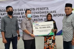 217 pekerja di Jiput, Pandeglang, ikut program BPJAMSOSTEK
