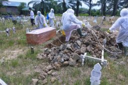 Warga Secanggang Langkat terpapar COVID-19 meninggal