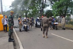 Penyekatan Suramadu dari dua arah Surabaya dan Madura diberlakukan hari ini