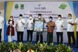 Bank BJB Karawang salurkan KUR Pertanian dan Kredit Mesra bagi petani