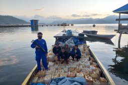 Polairud amankan 11 ton minyak tanah bersubsidi ilegal di Morut