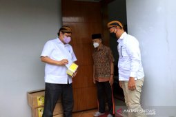 Airlangga Hartarto dan Agus Gumiwang temui Syafii Maarif di kediamannya