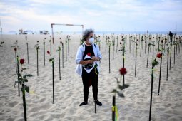 Brazil cetak rekor satu hari 115.228 kasus virus corona