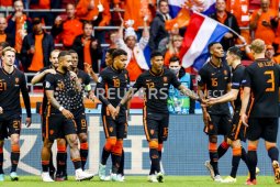 Belanda sapu bersih fase grup, kalahkan Makedonia Utara 3-0
