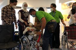 Jasa Raharja bagikan alat bantu mobilitas kepada disabilitas di ALC Denpasar