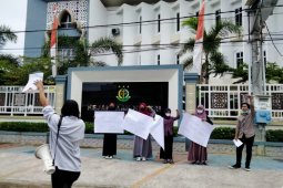 Mahasiswa tuntut kejelasan kasus proyek batu gajah di Kota Lhokseumawe