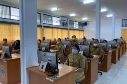 93 ASN Sintang ujian dinas kenaikan pangkat sistem CAT