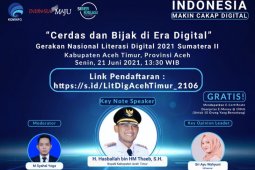Tingkatkan pemahaman digitalisasi, Kominfo gelar literasi digital di Aceh Timur