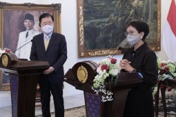 Menlu RI-Korea Selatan tegaskan pentingnya peningkatan kerja sama kesehatan