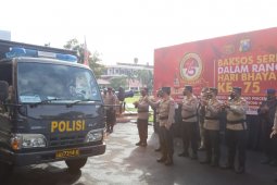Peringati Hari Bhayangkara, Polda Jatim berikan bantuan sembako untuk masyarakat